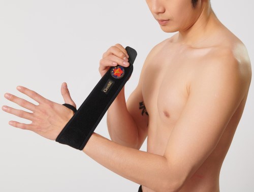 Wrist Braces BANDA MANA 1 REJUVINOVA GREENE cu Bio Infrarosu propriului corp